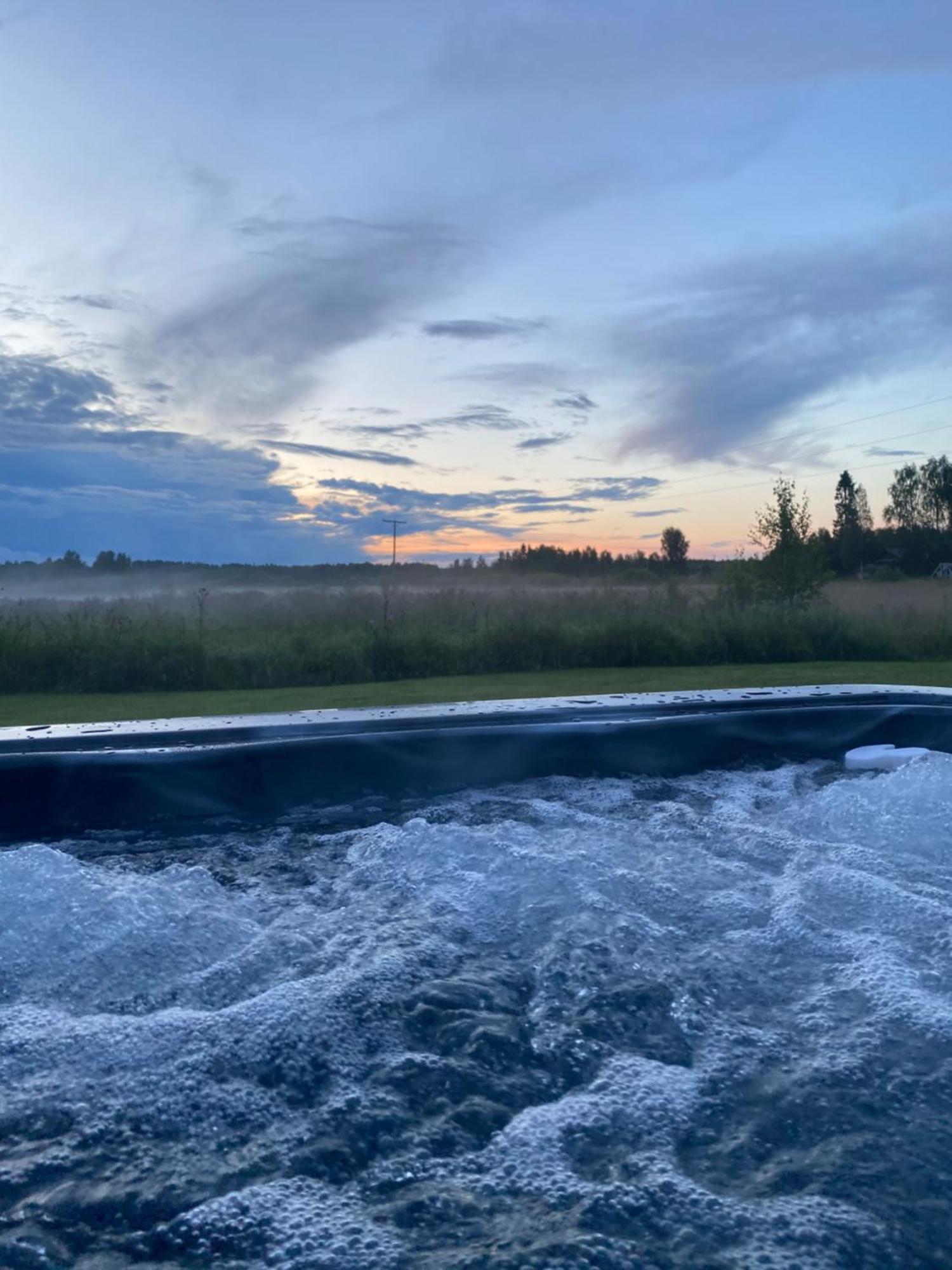 Villa Nightsky -Private Location, Sauna And Jacuzzi Rovaniemi Ngoại thất bức ảnh